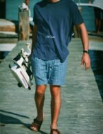 La Riviera Navy Blue Tee - Image 4