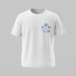 La Riviera White & Blue Tee