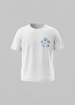 La Riviera White & Blue Tee