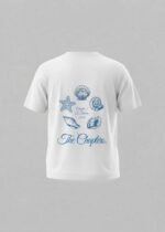 La Riviera White & Blue Tee - Image 2
