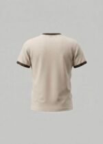 La Riviera Beige & Brown Tee - Image 2