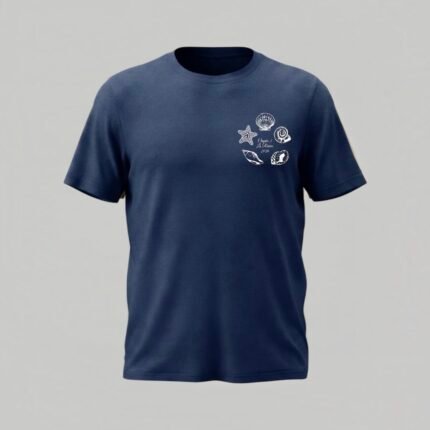 La Riviera Navy Blue Tee