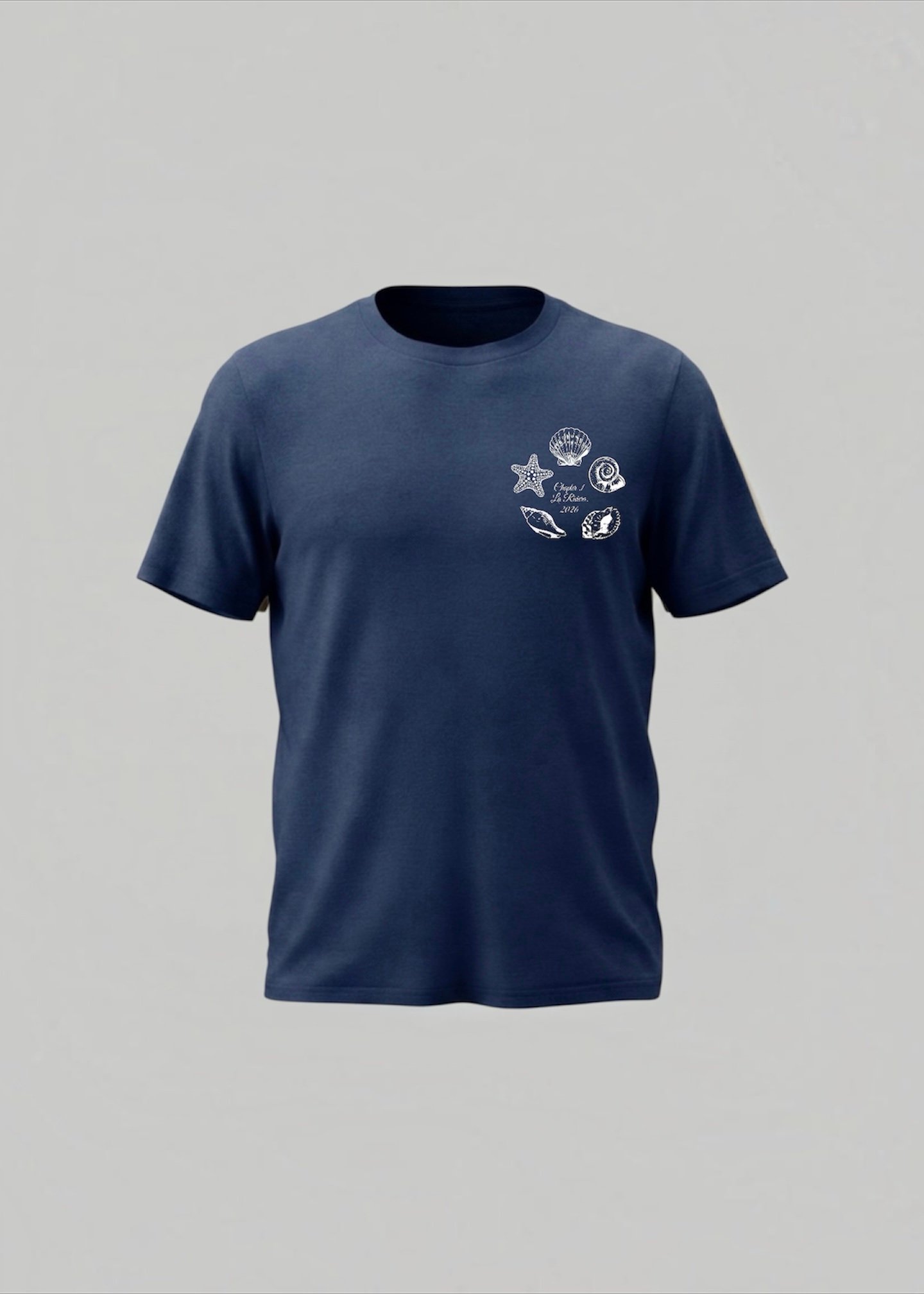 photoroom_20260804_203340-3 La Riviera Navy Blue Tee - Image 1