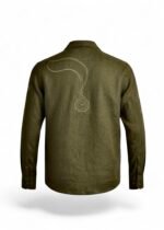 La Riviera Linen | Olive Green & Gold - Image 2